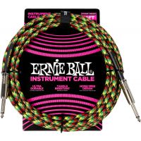 Ernie Ball Câbles instrument gaine tissée jack/jack 3m Good Vibration - Vue 1